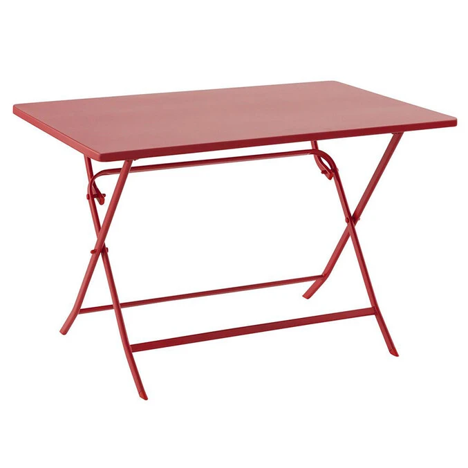 Table De Jardin Pliante Rectangulaire Greensboro Groseille 2 Table De Jardin Pliante Rectangulaire Greensboro Groseille – Image 2