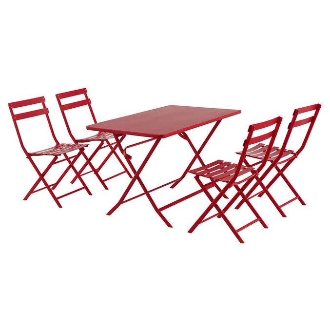 Table De Jardin Pliante Rectangulaire Greensboro Groseille 4 Table De Jardin Pliante Rectangulaire Greensboro Groseille – Image 4