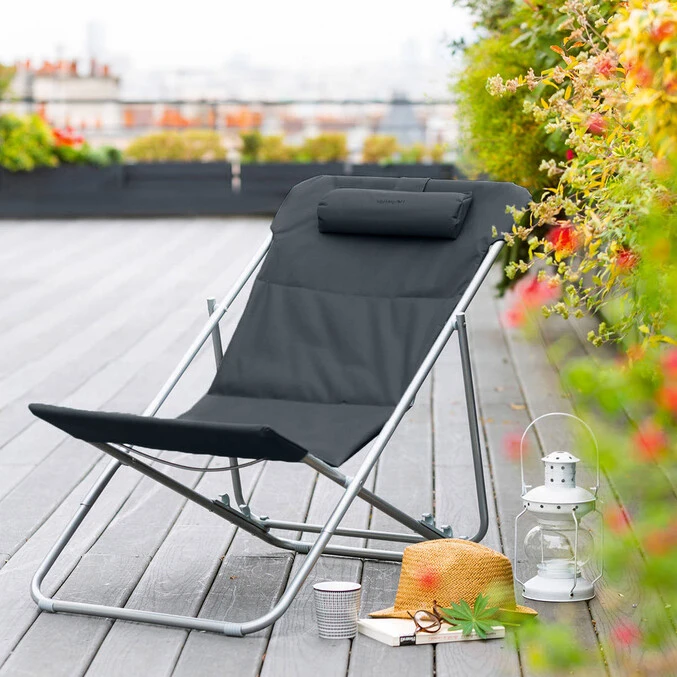 Chilienne De Jardin Pliante Bilbao Ardoise 1 Chilienne De Jardin Pliante Bilbao Ardoise