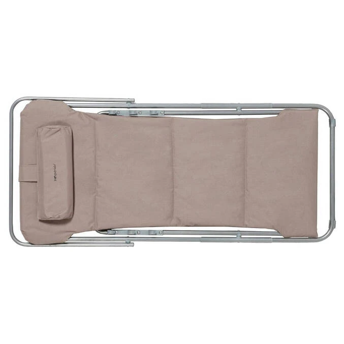 Chilienne De Jardin Pliante Bilbao Taupe 4 Chilienne De Jardin Pliante Bilbao Taupe – Image 4