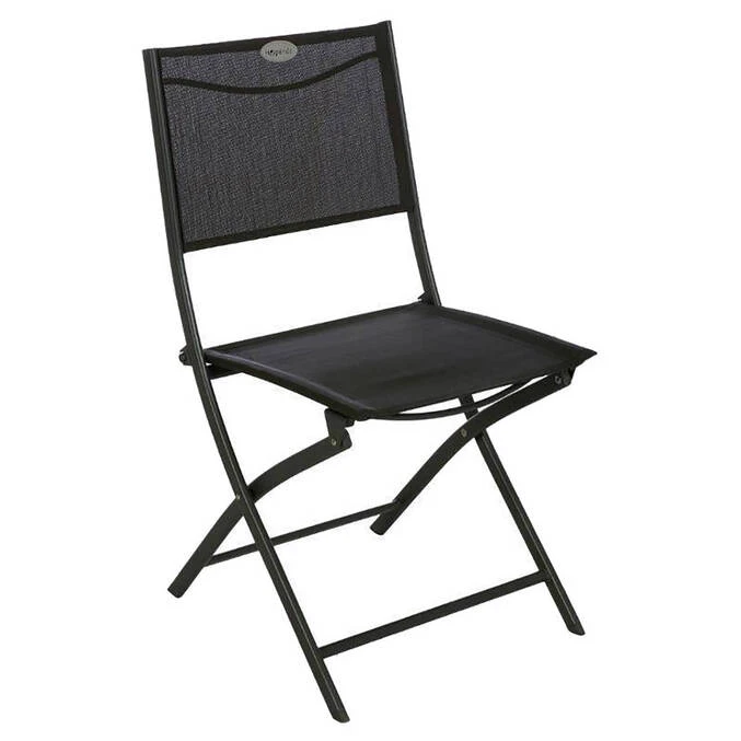 Lot De 4 Chaises De Jardin Pliantes Modula Anthracite & Graphite 2 Lot De 4 Chaises De Jardin Pliantes Modula Anthracite & Graphite – Image 2