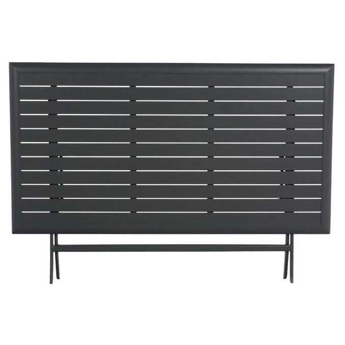 Table De Jardin Pliante Rectangulaire Azua Graphite 3 Table De Jardin Pliante Rectangulaire Azua Graphite – Image 3