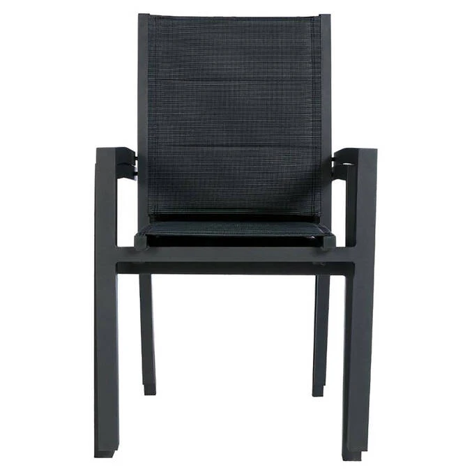 Fauteuil De Jardin Empilable Allure Gris Poivre & Graphite 6 Fauteuil De Jardin Empilable Allure Gris Poivre & Graphite – Image 6