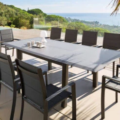 Fauteuil De Jardin Empilable Allure Gris Poivre & Graphite 13 Fauteuil De Jardin Empilable Allure Gris Poivre & Graphite -Maison du jardin Magasin 00W007936G
