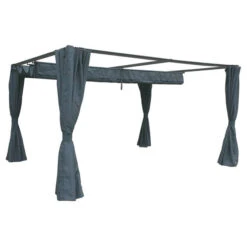 Tonnelle Rectangulaire Palmeira Ardoise 10 Tonnelle Rectangulaire Palmeira Ardoise -Maison du jardin Magasin 00W008040C