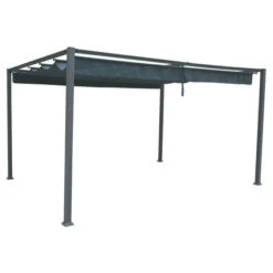 Tonnelle Rectangulaire Palmeira Ardoise 12 Tonnelle Rectangulaire Palmeira Ardoise -Maison du jardin Magasin 00W008040E