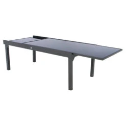 Table De Jardin Extensible Piazza Anthracite & Graphite 8 Table De Jardin Extensible Piazza Anthracite & Graphite -Maison du jardin Magasin 00W008070C
