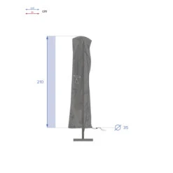 Housse De Parasol Déporté S 11 Housse De Parasol Déporté S -Maison du jardin Magasin 00W008231F