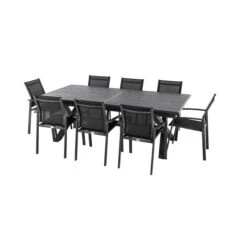 Table De Jardin Extensible Axiome Ardoise Granitée 16 Table De Jardin Extensible Axiome Ardoise Granitée -Maison du jardin Magasin 00W074399E