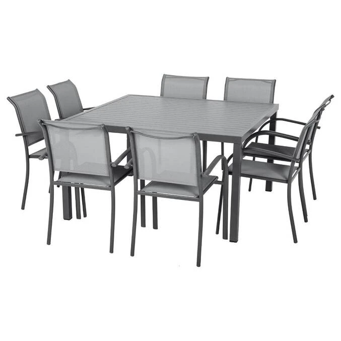 Table De Jardin Carrée Piazza Graphite 3 Table De Jardin Carrée Piazza Graphite – Image 3