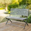 Banc De Jardin Pliant Olbia Graphite