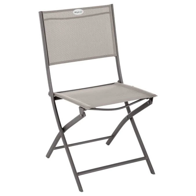 Lot De 4 Chaises De Jardin Pliantes Modula Noisette & Tonka 2 Lot De 4 Chaises De Jardin Pliantes Modula Noisette & Tonka – Image 2