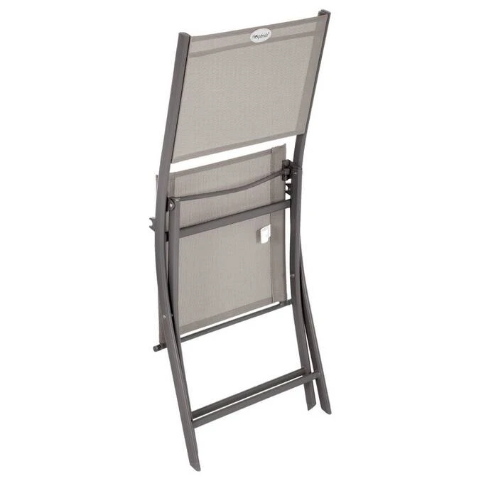 Lot De 4 Chaises De Jardin Pliantes Modula Noisette & Tonka 3 Lot De 4 Chaises De Jardin Pliantes Modula Noisette & Tonka – Image 3