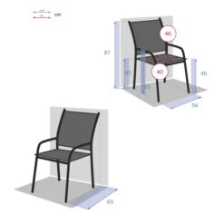 Fauteuil De Jardin Empilable Piazza Noisette & Tonka 5 Fauteuil De Jardin Empilable Piazza Noisette & Tonka -Maison du jardin Magasin 00W074459C