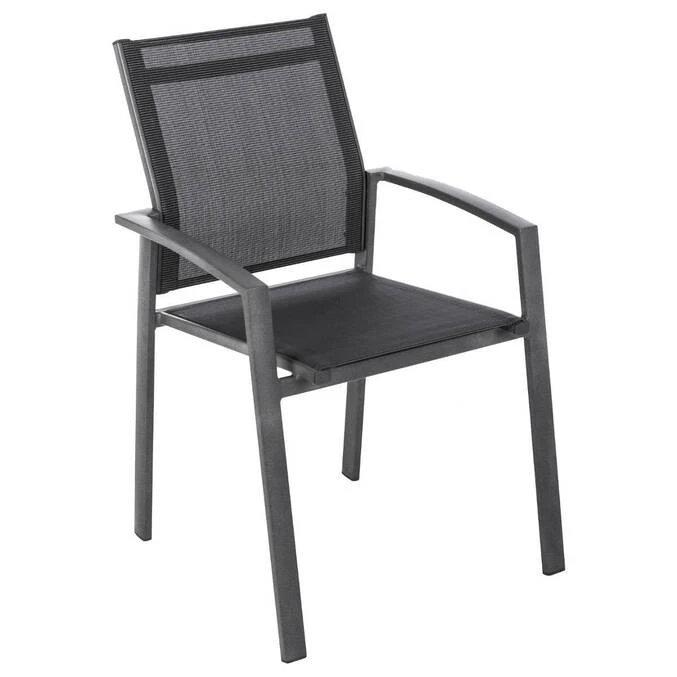 Fauteuil De Jardin Empilable Axiome Poivre & Graphite 1 Fauteuil De Jardin Empilable Axiome Poivre & Graphite