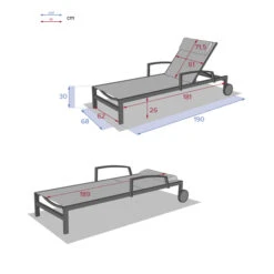 Transat Ocala Anthracite & Graphite 13 Transat Ocala Anthracite & Graphite -Maison du jardin Magasin 00W074519G