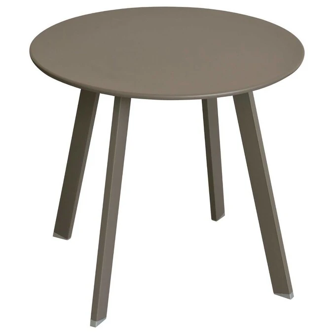 Table D'appoint De Jardin Ronde Saona Tonka Mat 2 Table D'appoint De Jardin Ronde Saona Tonka Mat – Image 2