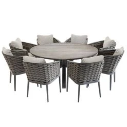Table Ronde De Jardin Embruns 9 Table Ronde De Jardin Embruns -Maison du jardin Magasin 00W075415C