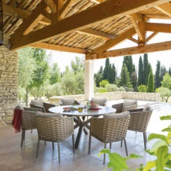 Table Ronde De Jardin Embruns 12 Table Ronde De Jardin Embruns -Maison du jardin Magasin 00W075415F