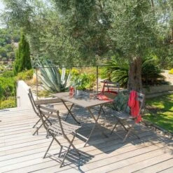 Table De Jardin Pliante Rectangulaire Greensboro Tonka