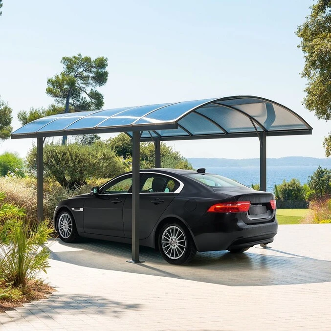 Carport Belize Noir Mat 1 Carport Belize Noir Mat