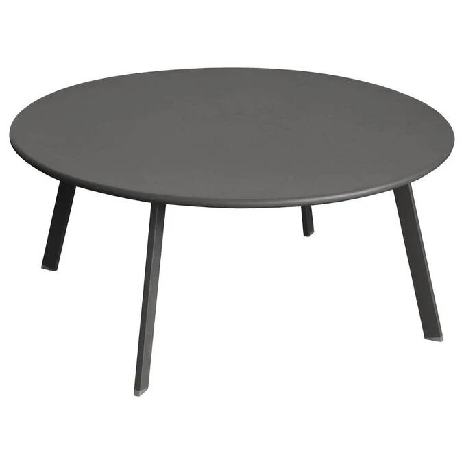 Table D'appoint De Jardin Ronde Saona Graphite 1 Table D'appoint De Jardin Ronde Saona Graphite