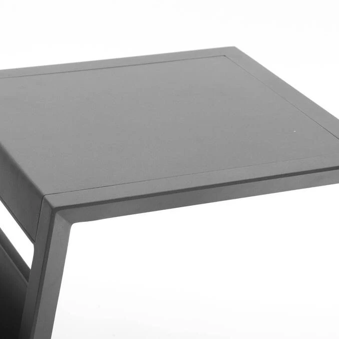 Table D'appoint De Jardin Carrée Allure Graphite 3 Table D'appoint De Jardin Carrée Allure Graphite – Image 3