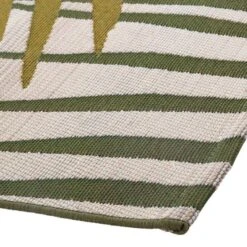 ATMOSPHERA Tapis D'intérieur Et D'extérieur Motif Tropical Green 7 ATMOSPHERA Tapis D'intérieur Et D'extérieur Motif Tropical Green -Maison du jardin Magasin 00W075670C