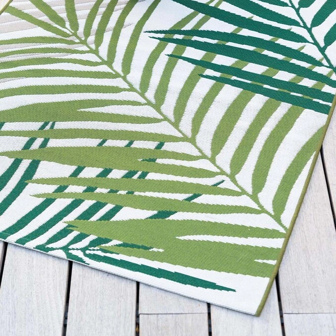 ATMOSPHERA Tapis D'intérieur Et D'extérieur Motif Tropical 1 ATMOSPHERA Tapis D'intérieur Et D'extérieur Motif Tropical