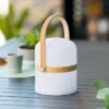 ATMOSPHERA Lampe D'extérieur Kiara Avec Anse En Bois