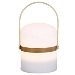 ATMOSPHERA Lampe D'extérieur Kiara Avec Anse En Bois 5 ATMOSPHERA Lampe D'extérieur Kiara Avec Anse En Bois -Maison du jardin Magasin 00W075853C