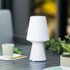 ATMOSPHERA Lampe Nomade LED D'extérieur Blanche Wiza