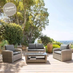 Coussins De Remplacement Pour Salon Polynésia Havane 3 Coussins De Remplacement Pour Salon Polynésia Havane -Maison du jardin Magasin 00W077724B