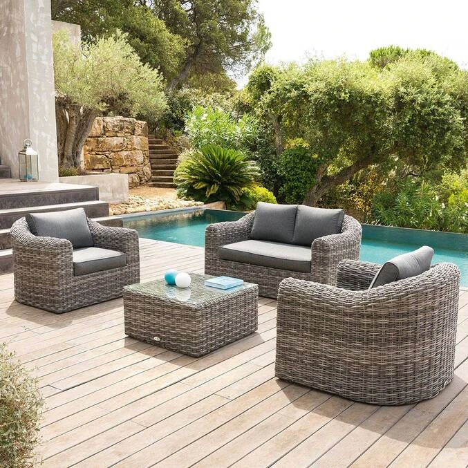 Coussins De Remplacement Pour Salon Mooréa Terre D'ombre 2 Coussins De Remplacement Pour Salon Mooréa Terre D'ombre – Image 2