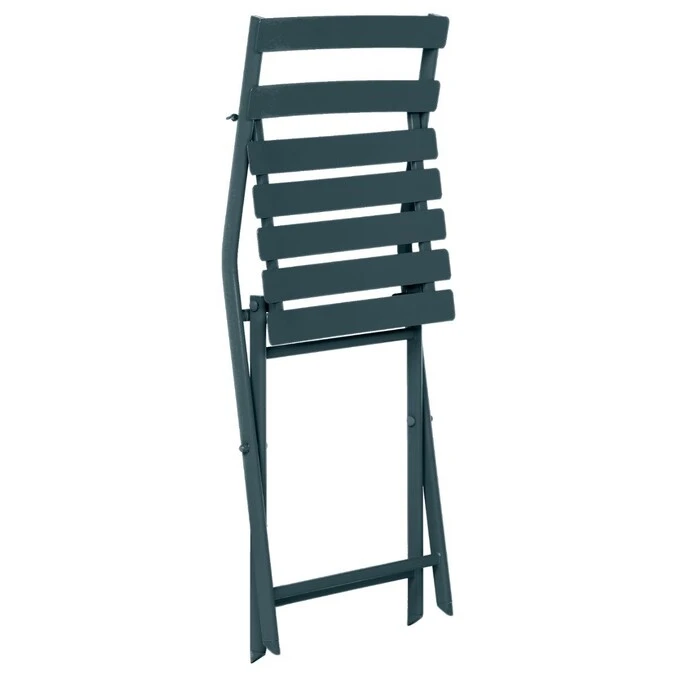 Chaise De Jardin Pliante Greensboro Bleu Canard 2 Chaise De Jardin Pliante Greensboro Bleu Canard – Image 2