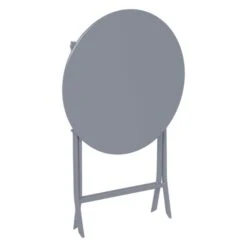 Table De Jardin Pliante Ronde Greensboro Gris Quartz 8 Table De Jardin Pliante Ronde Greensboro Gris Quartz -Maison du jardin Magasin 00W077760D