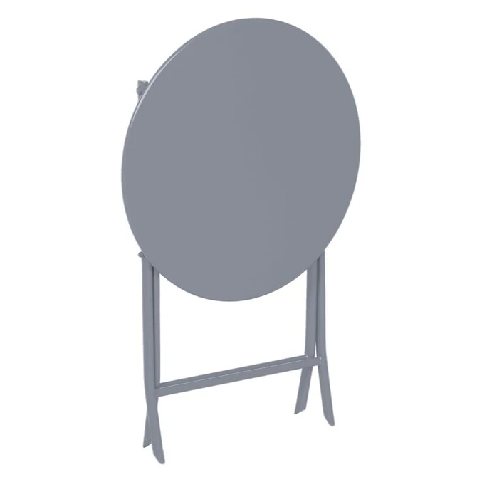 Table De Jardin Pliante Ronde Greensboro Gris Quartz 4 Table De Jardin Pliante Ronde Greensboro Gris Quartz – Image 4