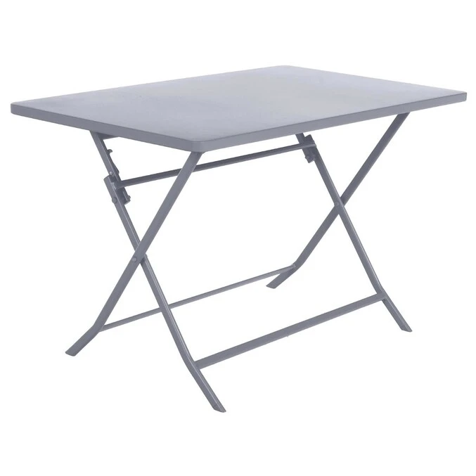 Table De Jardin Pliante Rectangulaire Greensboro Gris Quartz 2 Table De Jardin Pliante Rectangulaire Greensboro Gris Quartz – Image 2
