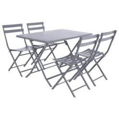 Table De Jardin Pliante Rectangulaire Greensboro Gris Quartz 7 Table De Jardin Pliante Rectangulaire Greensboro Gris Quartz -Maison du jardin Magasin 00W077763C