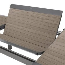 Table De Jardin Extensible Allure Effet Bois Muscade & Graphite 17 Table De Jardin Extensible Allure Effet Bois Muscade & Graphite -Maison du jardin Magasin 00W077813G
