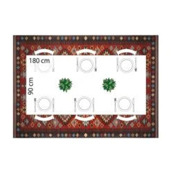 ATMOSPHERA Tapis D'intérieur Et D'extérieur Kilim 11 ATMOSPHERA Tapis D'intérieur Et D'extérieur Kilim -Maison du jardin Magasin 00W077863F