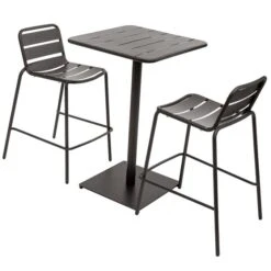 Table Haute De Jardin Phuket Graphite 7 Table Haute De Jardin Phuket Graphite -Maison du jardin Magasin 00W077879C