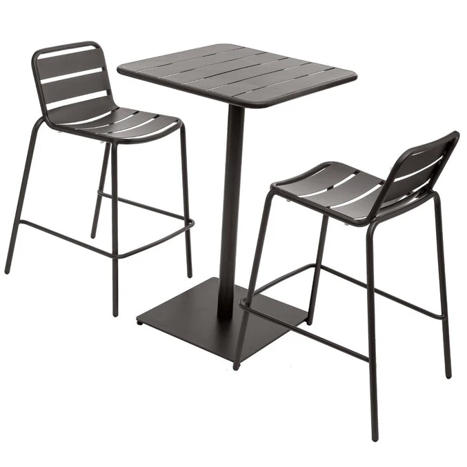 Table Haute De Jardin Phuket Graphite 3 Table Haute De Jardin Phuket Graphite – Image 3