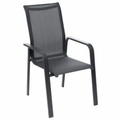 Fauteuil De Jardin Haut Empilable Essio Anthracite & Graphite 5 Fauteuil De Jardin Haut Empilable Essio Anthracite & Graphite -Maison du jardin Magasin 00W077891B