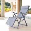 Fauteuil De Jardin Inclinable Decima Ardoise & Gris Quartz