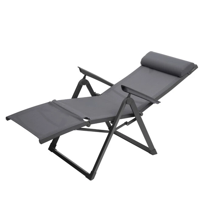 Fauteuil De Jardin Inclinable Decima Ardoise & Gris Quartz 4 Fauteuil De Jardin Inclinable Decima Ardoise & Gris Quartz – Image 4