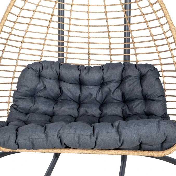 Fauteuil Oeuf Suspendu Ajar Ardoise 3 Fauteuil Oeuf Suspendu Ajar Ardoise – Image 3