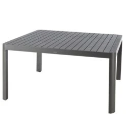 Table De Jardin Extensible Carrée Paradize Graphite 14 Table De Jardin Extensible Carrée Paradize Graphite -Maison du jardin Magasin 00W077948C