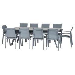 Table De Jardin Extensible Pulpy Gris Quartz 13 Table De Jardin Extensible Pulpy Gris Quartz -Maison du jardin Magasin 00W077953F