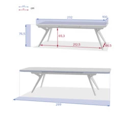 Table De Jardin Extensible Pulpy Gris Quartz 15 Table De Jardin Extensible Pulpy Gris Quartz -Maison du jardin Magasin 00W077953H